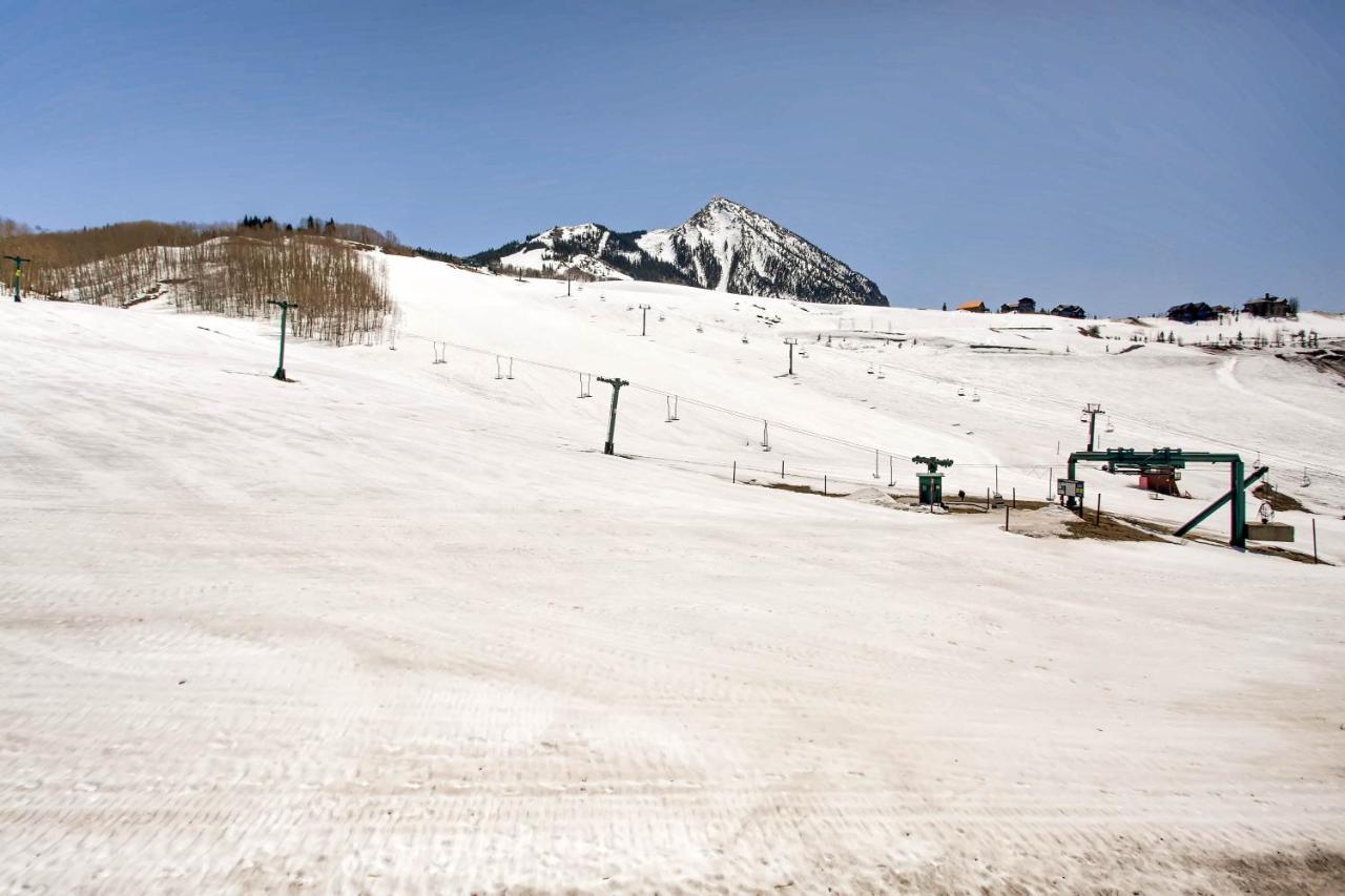 Ski-In Ski-Out 2 Bedroom Condo- Sleeps 6 People Condo Crested Butte Bagian luar foto