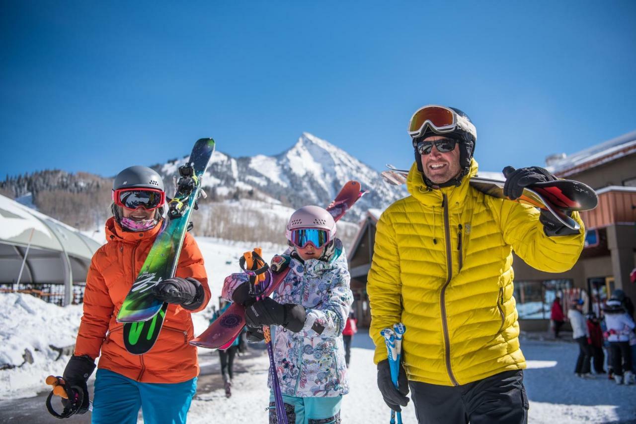 Ski-In Ski-Out 2 Bedroom Condo- Sleeps 6 People Condo Crested Butte Bagian luar foto